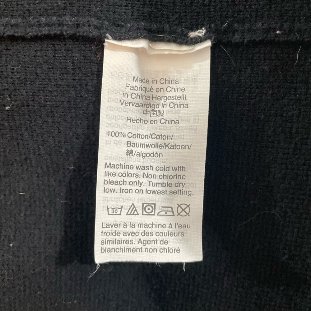 J. Crew Factory Vanessa Sweater Jacket - Black (Large / L) - Picture 10 of 10